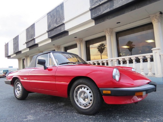 Alfa Romeo Miami 1986 alfa romeo spider stock ky173nb3026am for sale near Alfa Romeo Miami 1986 alfa romeo spider stock ky173nb3026am for sale near