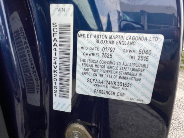 Used 1997 ASTON MARTIN DB7 LAGONDA | Lake Wales, FL